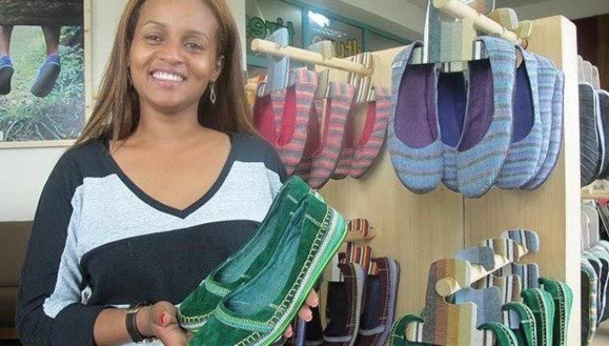 local African shoe maker
